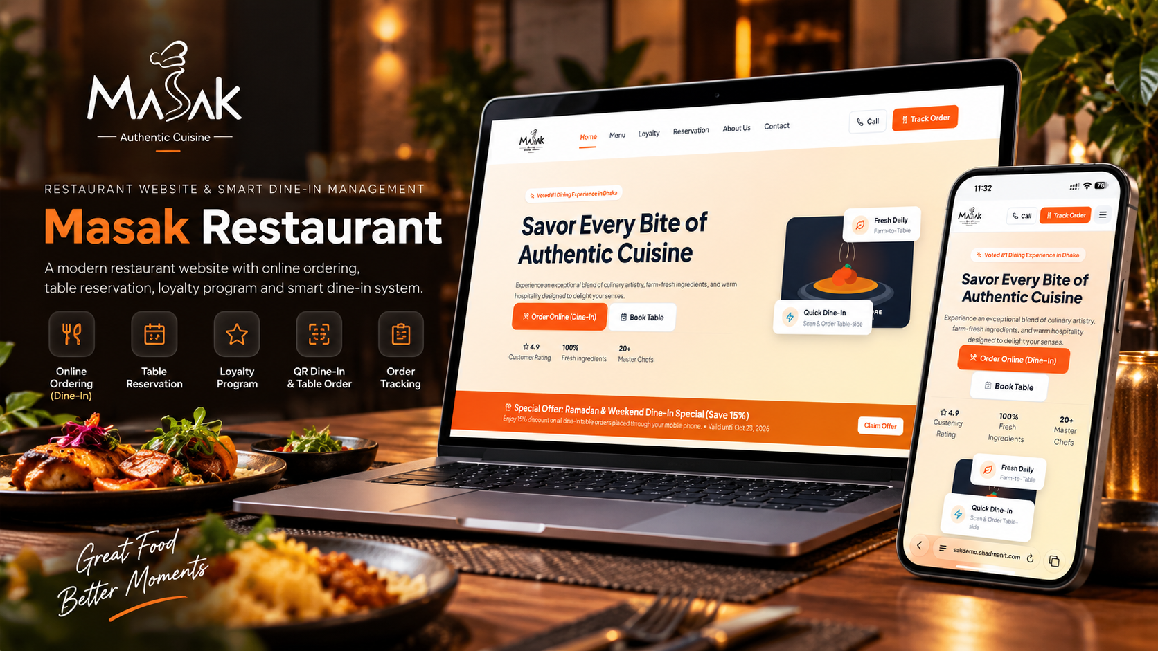 Masak Restaurant Automation System